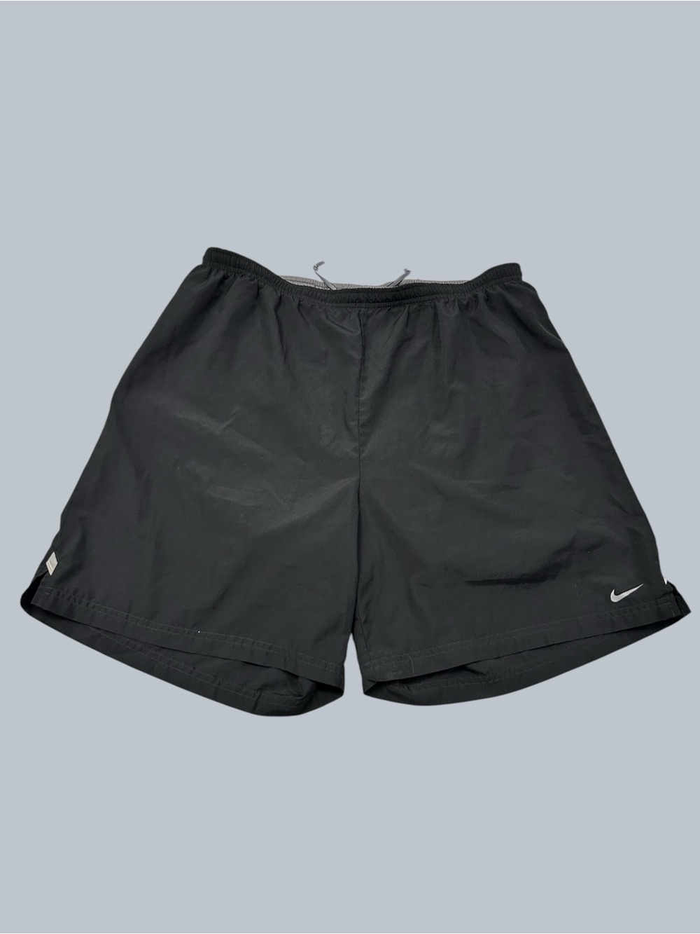 Nike Spere 2-in-1 Lined Black Performance Running Shorts Men’s XL Drawstring